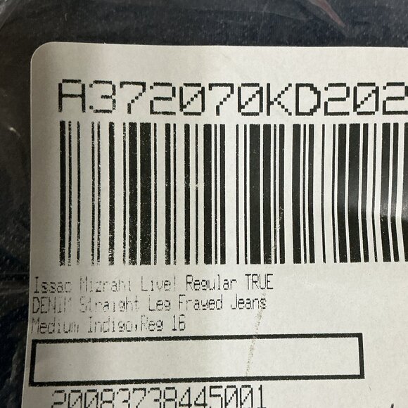 SZ.16 JEANS TRUE DENIM Straight Leg Frayed Jeans NWT SUPER NICE! IML! QVC JEANS - Picture 11 of 11